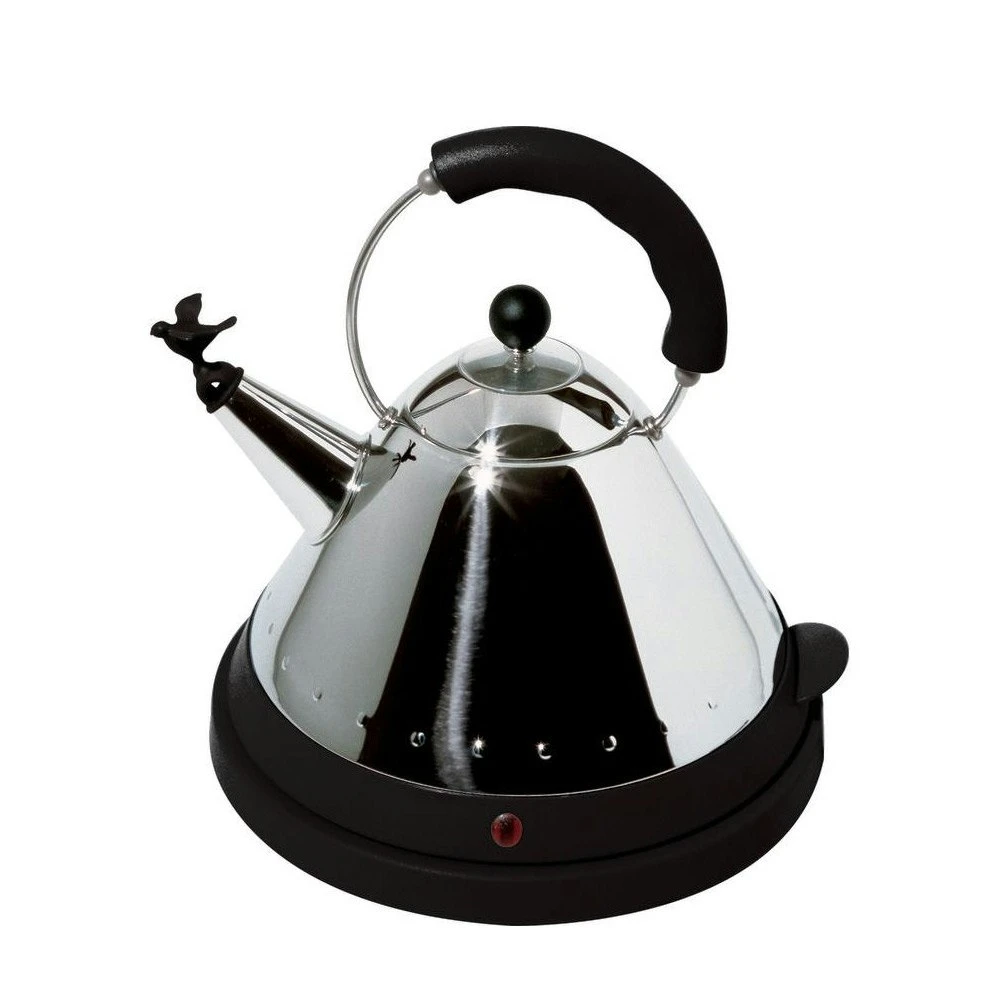 Alessi Elektrischer Wasserkocher 1,5 L, Schwarz 3 Alessi Elektrischer Wasserkocher 1,5 L, Schwarz