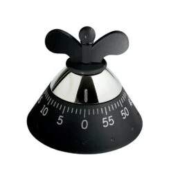 Alessi Kitchen Timer, Schwarz