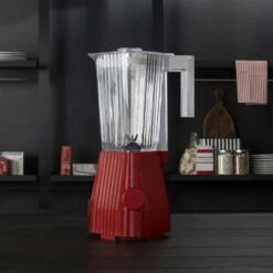 Alessi Plissé Standmixer, Rot -Ausgewählte Küchengeschäfte alessi plisse blender b 6