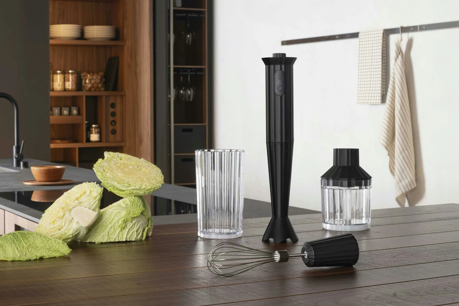 Alessi Plissé Mixer, Schwarz 4 Alessi Plissé Mixer, Schwarz – Bild 2