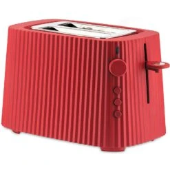 Alessi Plissé Toaster, Rot