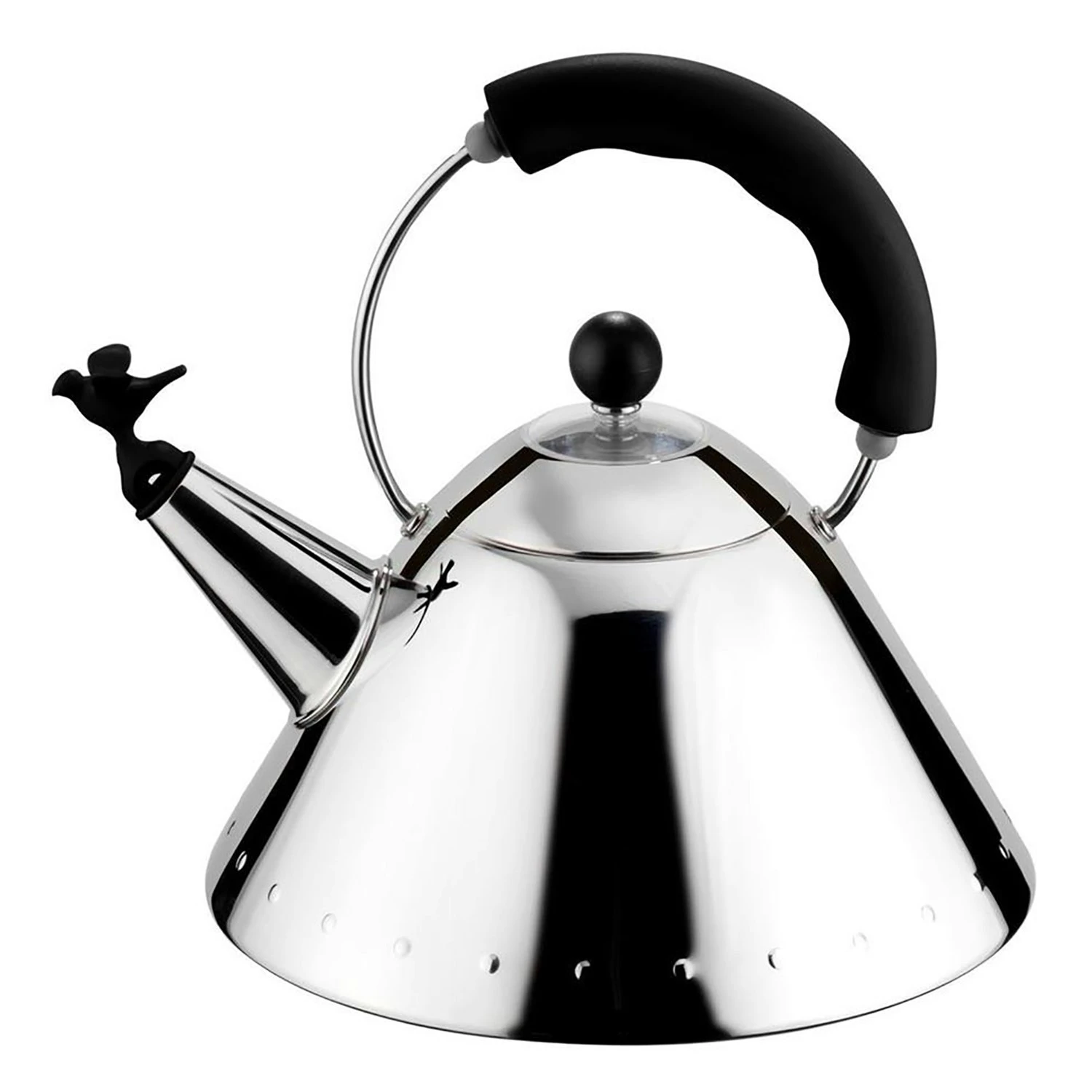 Alessi Wasserkessel 2 L, Edelstahl/Schwarz 3 Alessi Wasserkessel 2 L, Edelstahl/Schwarz