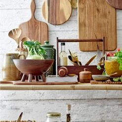 Bloomingville Rani Dose Mit Deckel 25x12 Cm, Grün 7 Bloomingville Rani Dose Mit Deckel 25x12 Cm, Grün -Ausgewählte Küchengeschäfte bloomingville rani jar w lid yellow stoneware 1