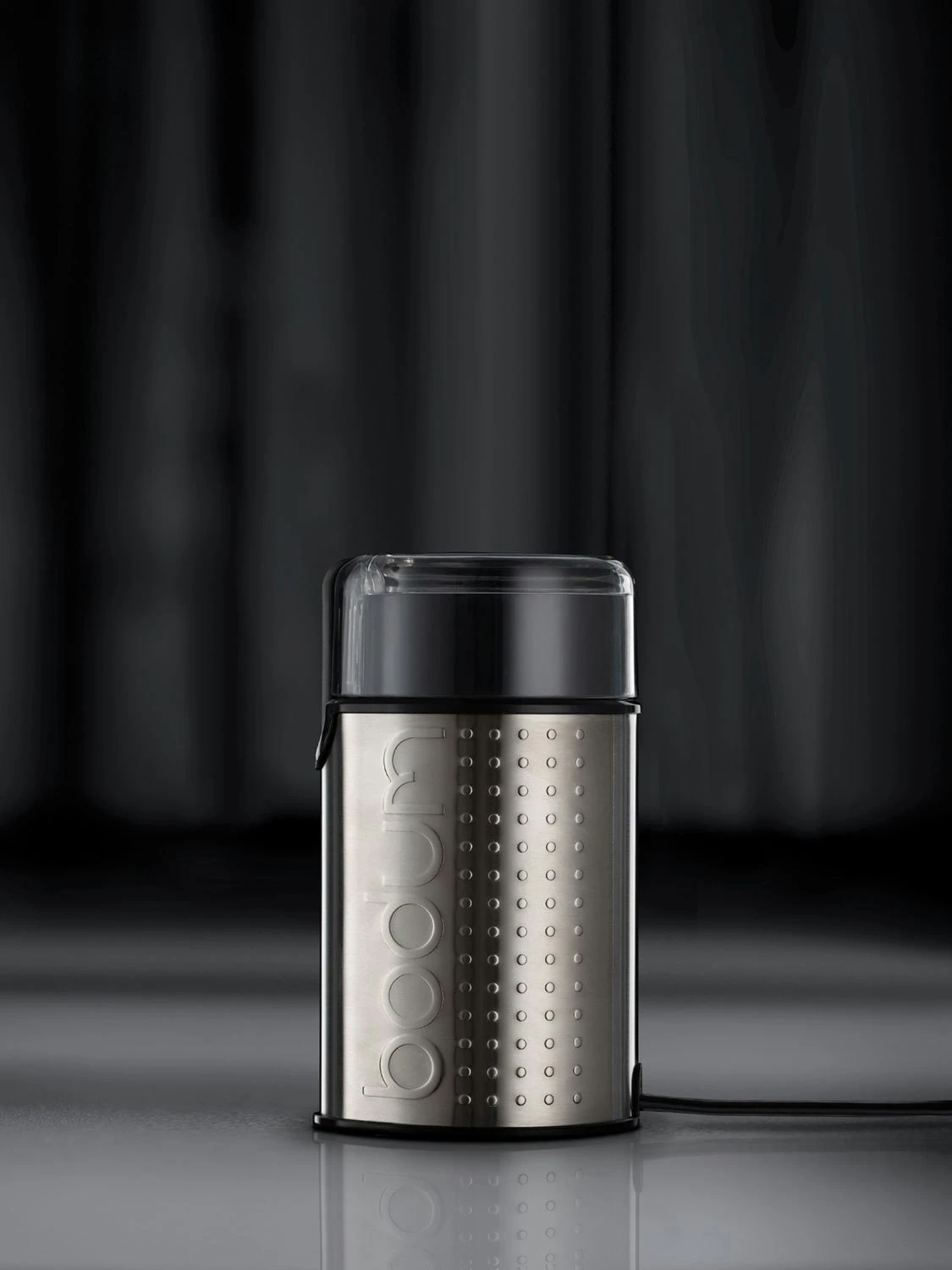 Bodum Bistro Kaffeemühle Elektrisch Matt Chrom 4 Bodum Bistro Kaffeemühle Elektrisch Matt Chrom – Bild 2