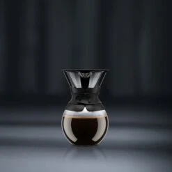Bodum POUR OVER Kaffeebereiter 1 L, Schwarz -Ausgewählte Küchengeschäfte bodum pour over kaffeebereiter 1 l schwarz 2