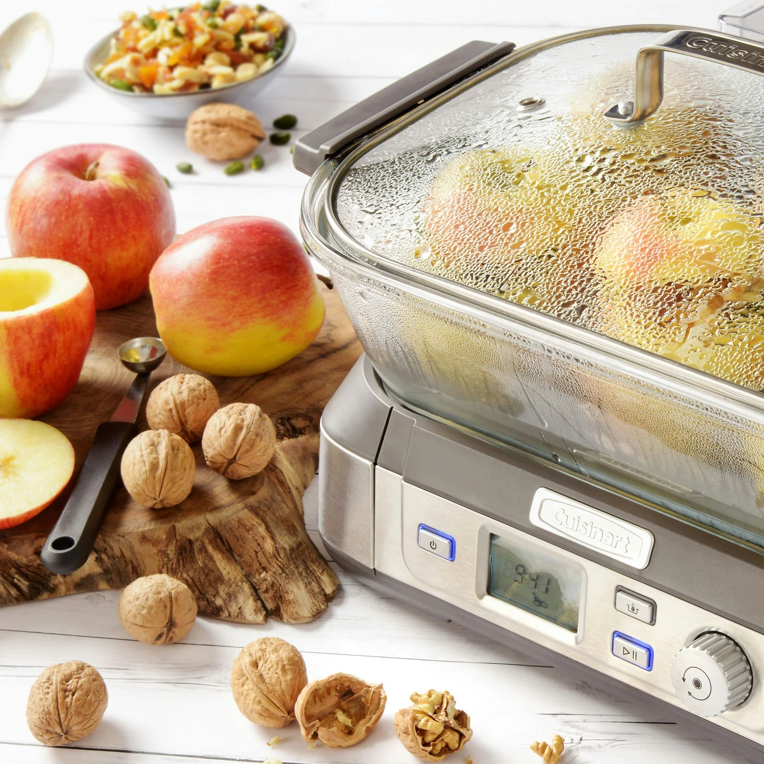 Cuisinart CookFresh Digital Dampfkocher, Stahlgrau 7 Cuisinart CookFresh Digital Dampfkocher, Stahlgrau – Bild 5