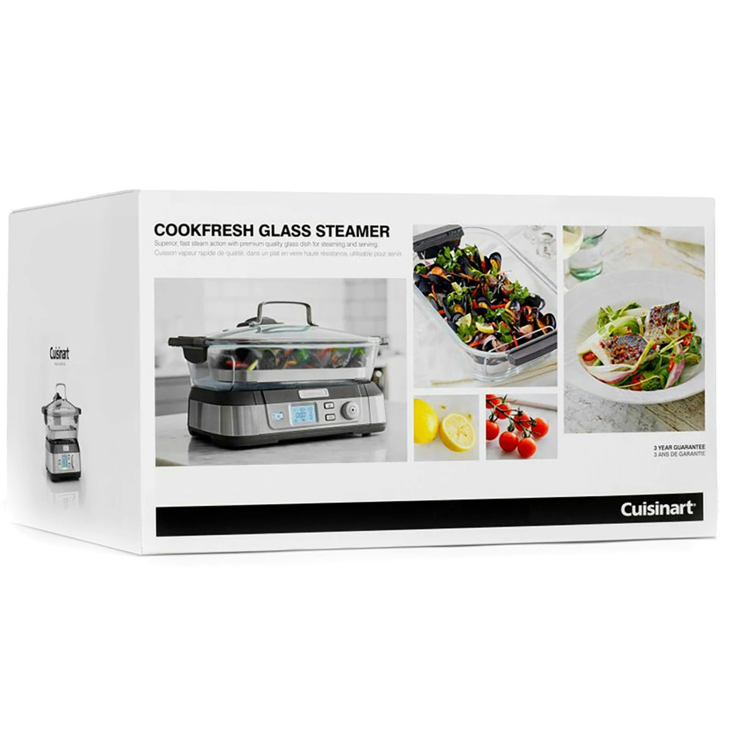 Cuisinart CookFresh Digital Dampfkocher, Stahlgrau 4 Cuisinart CookFresh Digital Dampfkocher, Stahlgrau – Bild 2