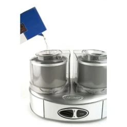 Cuisinart Duo Ice Cream Eisemaschine 2x1 L, Stahlgrau -Ausgewählte Küchengeschäfte cuisinart duo ice cream eisemaschine 2x1 l stahlgrau 6