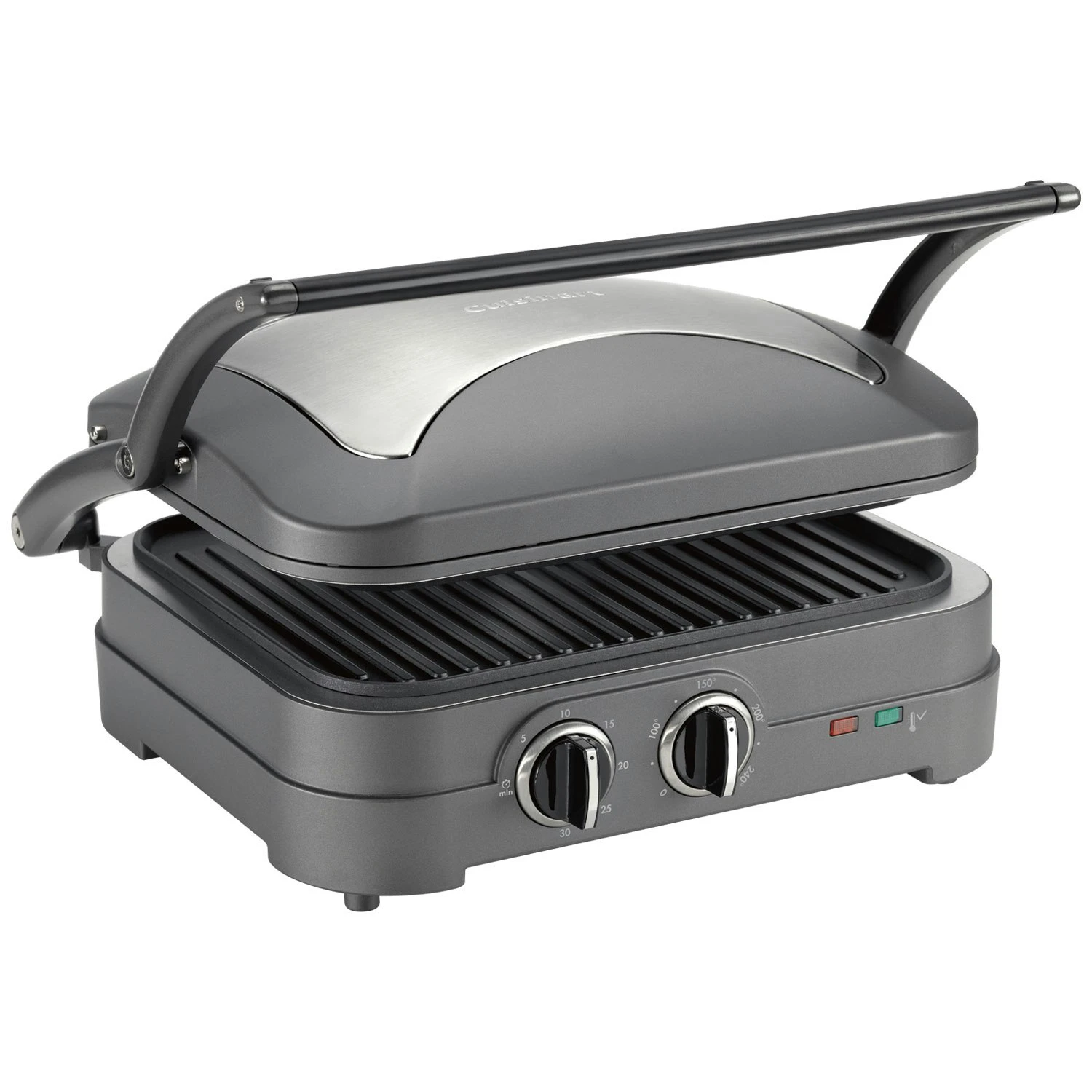 Cuisinart Griddler Elite Multifunktionsgrill, Stahlgrau 3 Cuisinart Griddler Elite Multifunktionsgrill, Stahlgrau