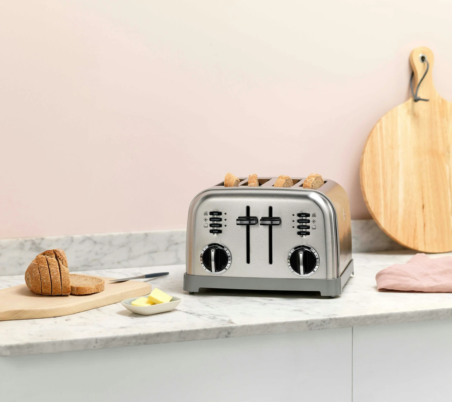 Cuisinart Core Collection Toaster 4 Slices, Steel Grey 4 Cuisinart Core Collection Toaster 4 Slices, Steel Grey – Bild 2