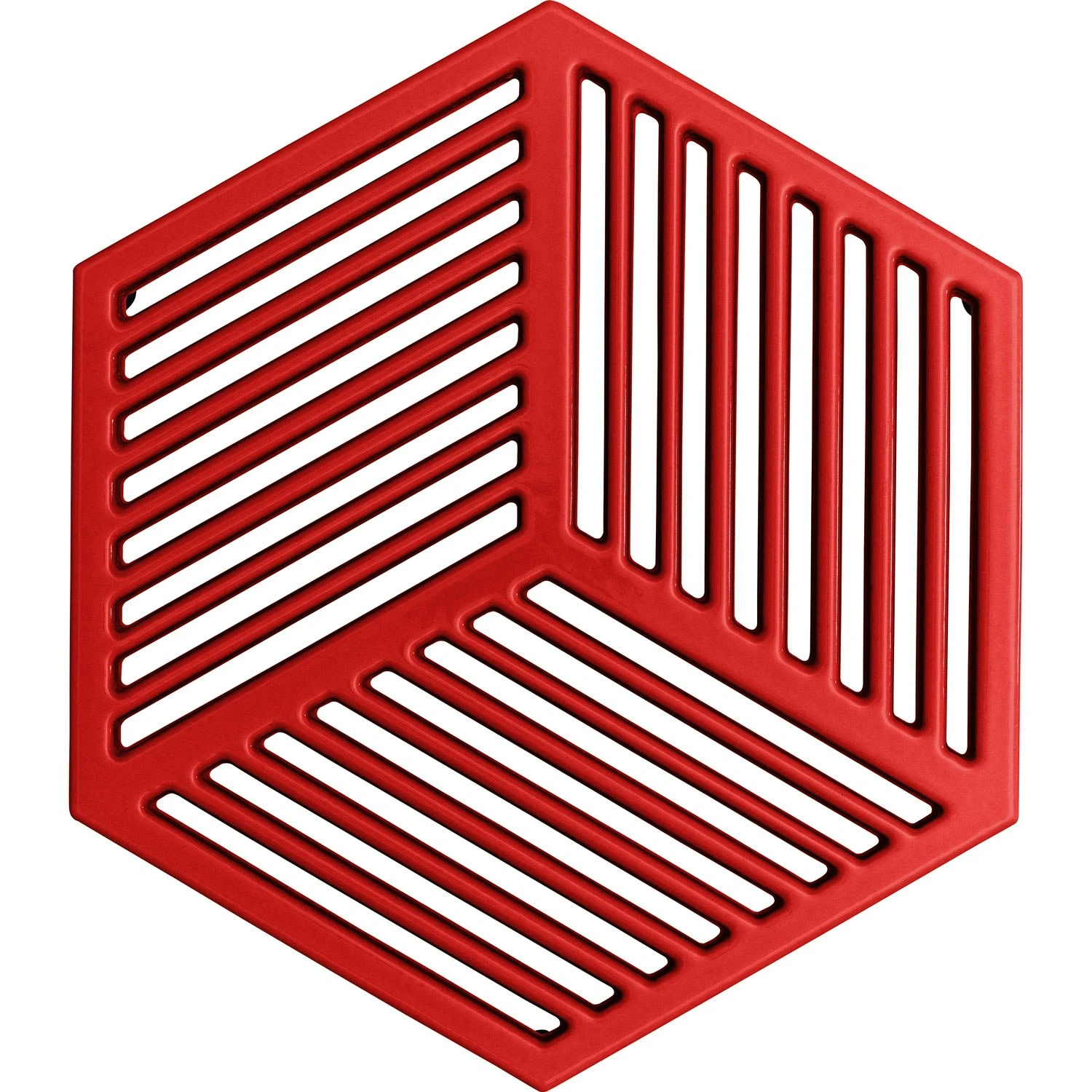 Denby Pomegranate Topfuntersetzer Gusseisen 21,5x24,5 Cm, Rot 3 Denby Pomegranate Topfuntersetzer Gusseisen 21,5x24,5 Cm, Rot