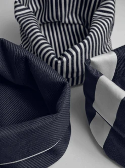 Narrow Stripe Brotkorb 19x20 Cm, Marineblau -Ausgewählte Küchengeschäfte diyti narrow stripe bread basket 19x20 cm 4