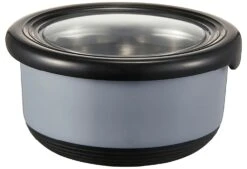 Dorre Fay Aufbewahrungsbehälter 3-er Set -Ausgewählte Küchengeschäfte dorre fay storage boxes 3pcs black stainless steel 2