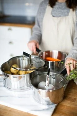 Dorre Kaci Kochtopf-Set, 3-er Set -Ausgewählte Küchengeschäfte dorre kaci saucepan set 3 pack 2