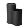 Dorre Wide Knife Blocks & Utensil Holder, Black -Ausgewählte Küchengeschäfte dorre wide knife blocks utensil holder black 0