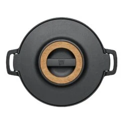 Fiskars Norden Topf 6L, Schwarz Gusseisen -Ausgewählte Küchengeschäfte fiskars norden casserole cast iron 8