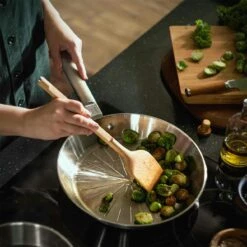 Fiskars Norden Bratpfanne Unbeschichtet Edelstahl, 28 Cm -Ausgewählte Küchengeschäfte fiskars norden frying pan uncoated stainless steel 12