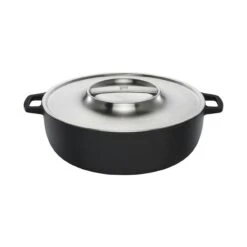 Fiskars Norden Grill Chef Gusseisentopf, 30 Cm