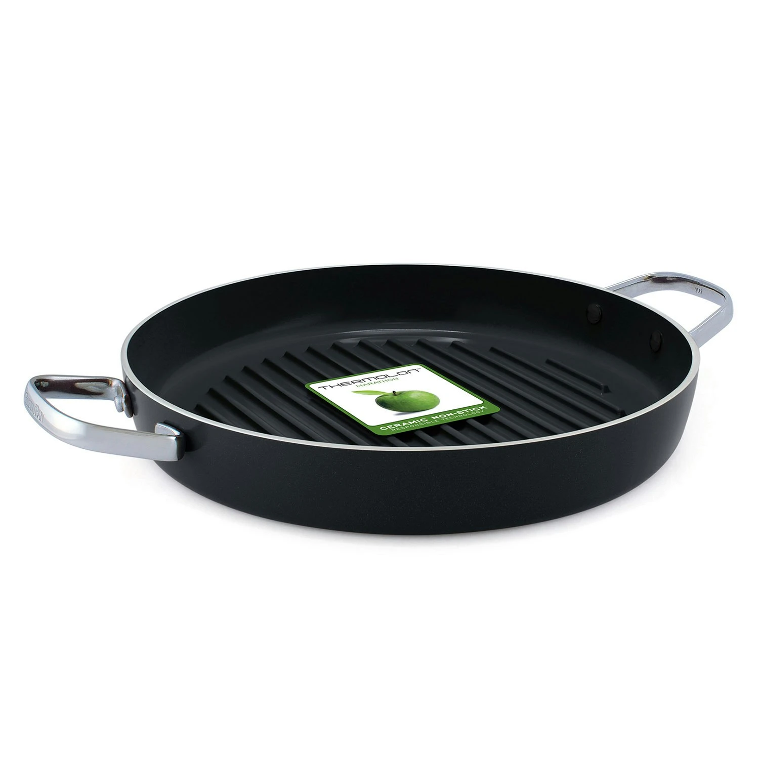 Greenpan Essentials Runde Grillpfanne 28cm 3 Greenpan Essentials Runde Grillpfanne 28cm