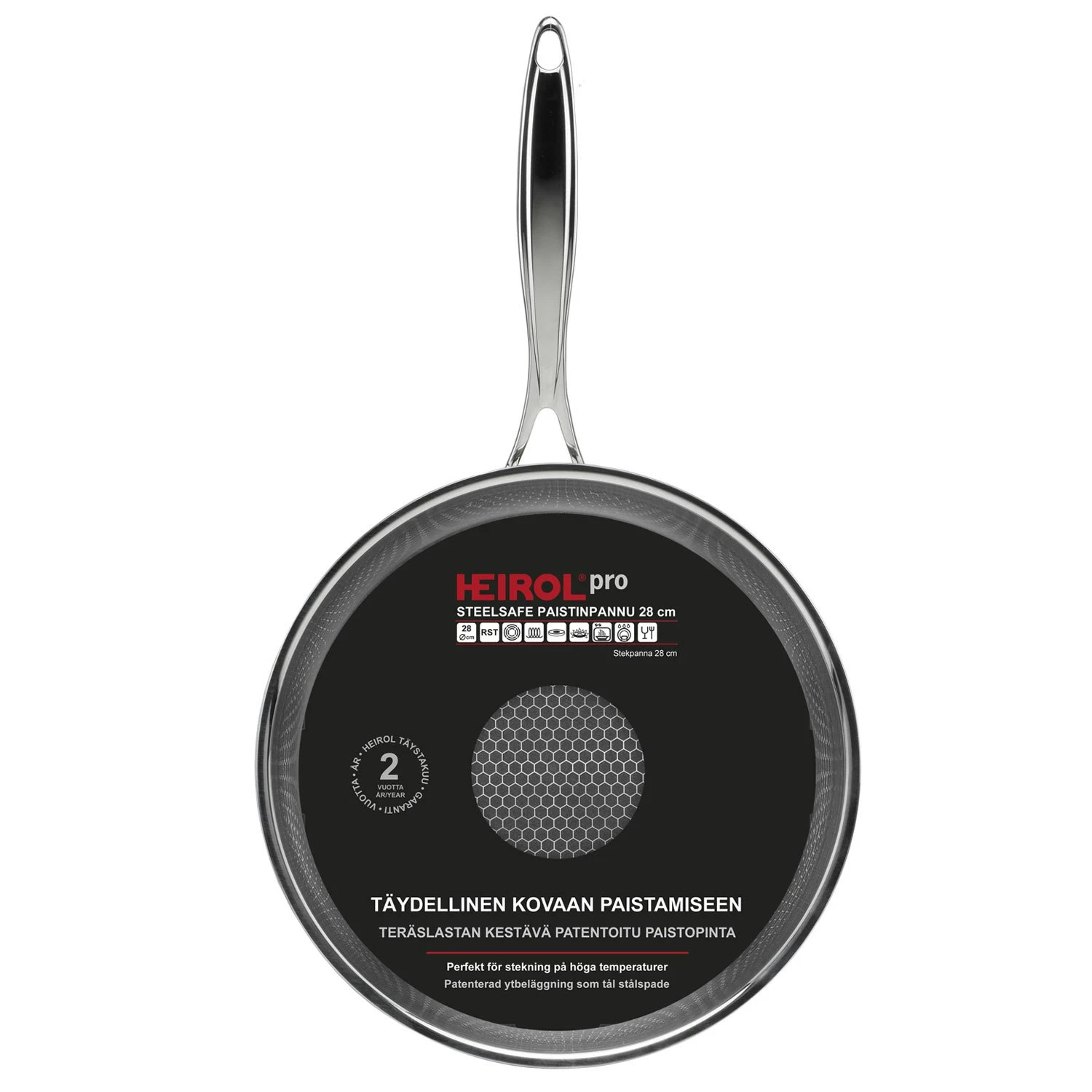 Heirol Steelsafe Bratpfanne 28 Cm 4 Heirol Steelsafe Bratpfanne 28 Cm – Bild 2