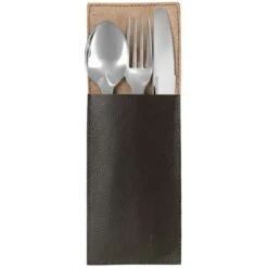 Juna Raw Cutlery Pocket 2pcs, Brown 6 Juna Raw Cutlery Pocket 2pcs, Brown -Ausgewählte Küchengeschäfte juna raw cutlery pocket 2 pcs 3