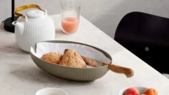 Kähler Hammershøi Brotkorb, Grün -Ausgewählte Küchengeschäfte kahler hammershi brodkorg 295x20 gron 4