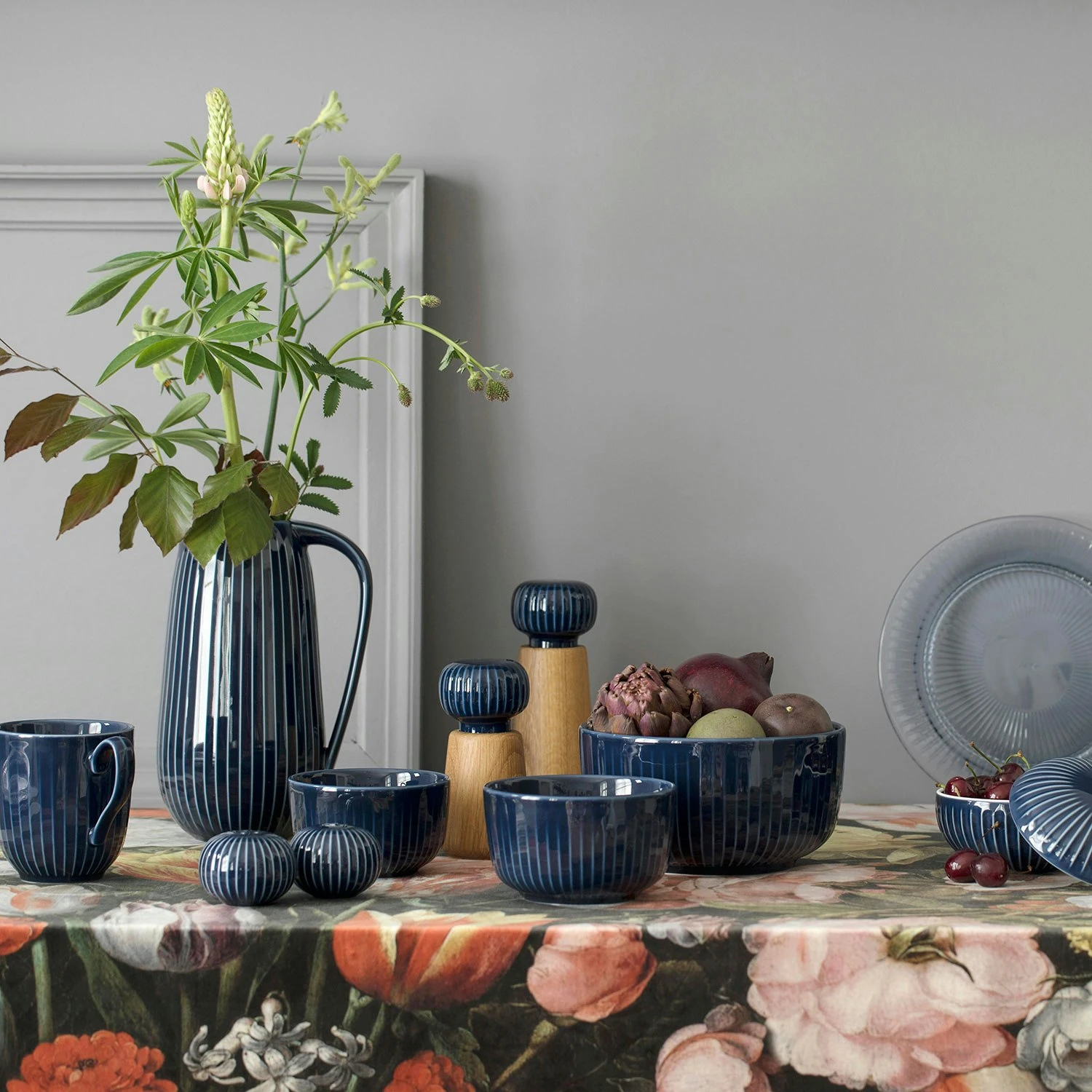 Kähler Hammershøi Kräutermühle Large, Weiß 5 Kähler Hammershøi Kräutermühle Large, Weiß – Bild 3