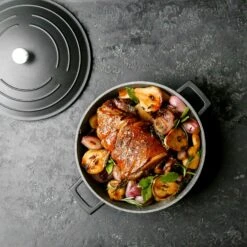 Kitchen Craft MasterClass Kasserolle Schwarz, 5 L 9 Kitchen Craft MasterClass Kasserolle Schwarz, 5 L -Ausgewählte Küchengeschäfte kitchen craft masterclass casserole black 15