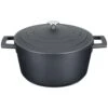 Kitchen Craft MasterClass Kasserolle Schwarz, 4 L -Ausgewählte Küchengeschäfte kitchen craft masterclass casserole black 7