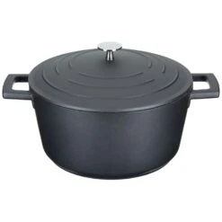 Kitchen Craft MasterClass Kasserolle Schwarz, 4 L