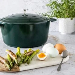 Kitchen Craft MasterClass Kasserolle Hunter Green, 5 L -Ausgewählte Küchengeschäfte kitchen craft masterclass kasserolle hunter green 13