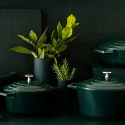 Kitchen Craft MasterClass Kasserolle Hunter Green, 5 L -Ausgewählte Küchengeschäfte kitchen craft masterclass kasserolle hunter green 2 1