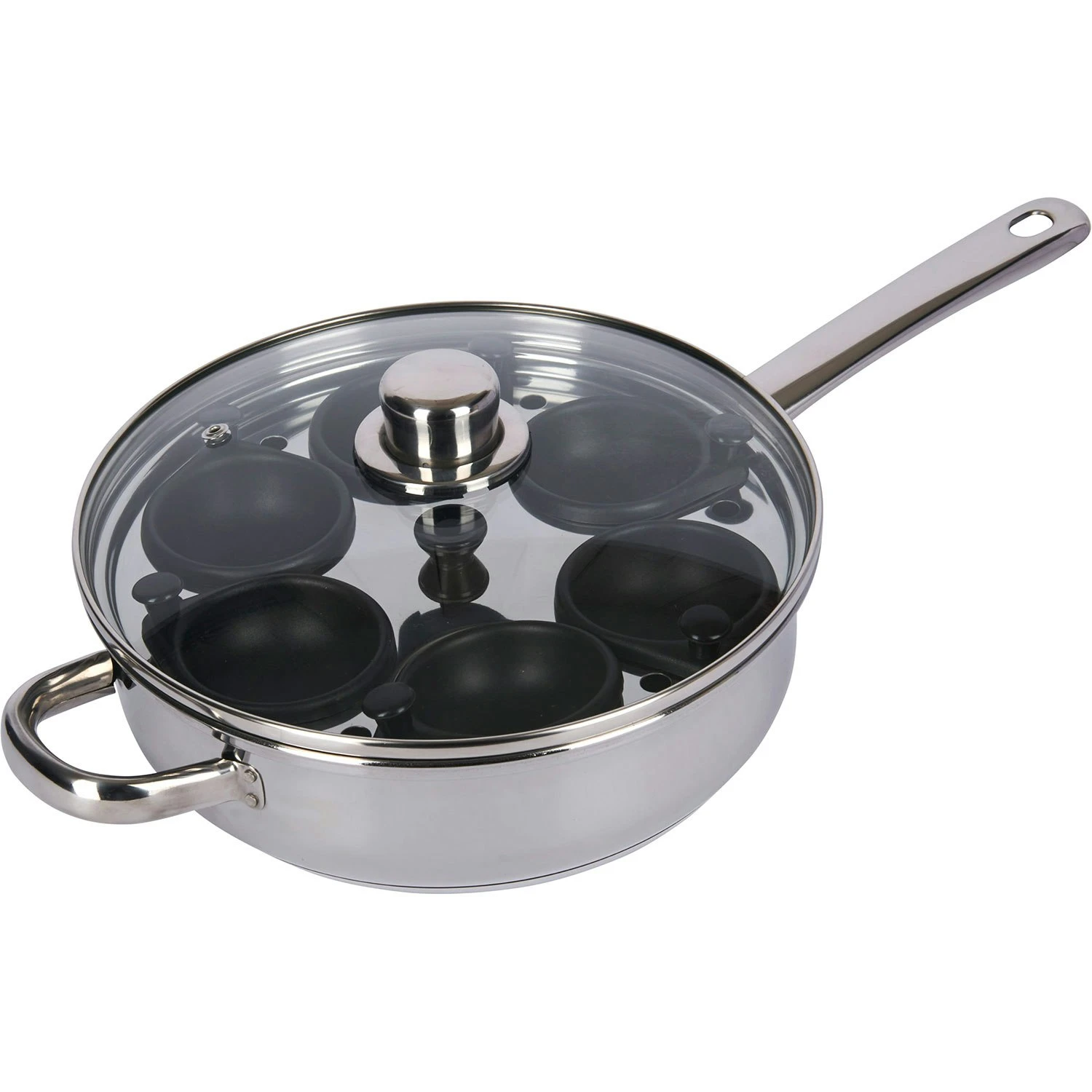 Kitchen Craft Eierpochierer 6 Loch 28 Cm 4 Kitchen Craft Eierpochierer 6 Loch 28 Cm – Bild 2