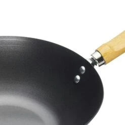 Kitchen Craft World Of Flavours Wok-Pfanne 25 Cm 9 Kitchen Craft World Of Flavours Wok-Pfanne 25 Cm -Ausgewählte Küchengeschäfte kitchen craft worldofflavours wood hand steel nonstick wok 25cm 3