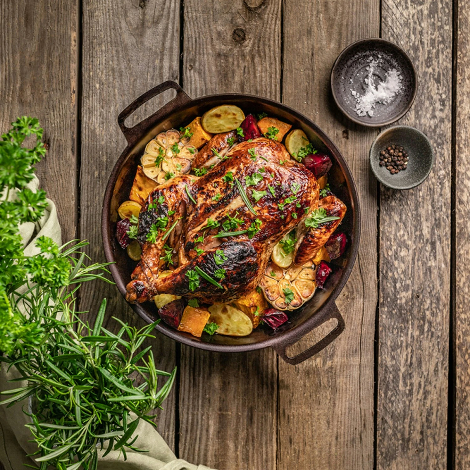 Kockums Jernverk Bratpfanne / Pastetenform, 28 Cm 5 Kockums Jernverk Bratpfanne / Pastetenform, 28 Cm – Bild 3