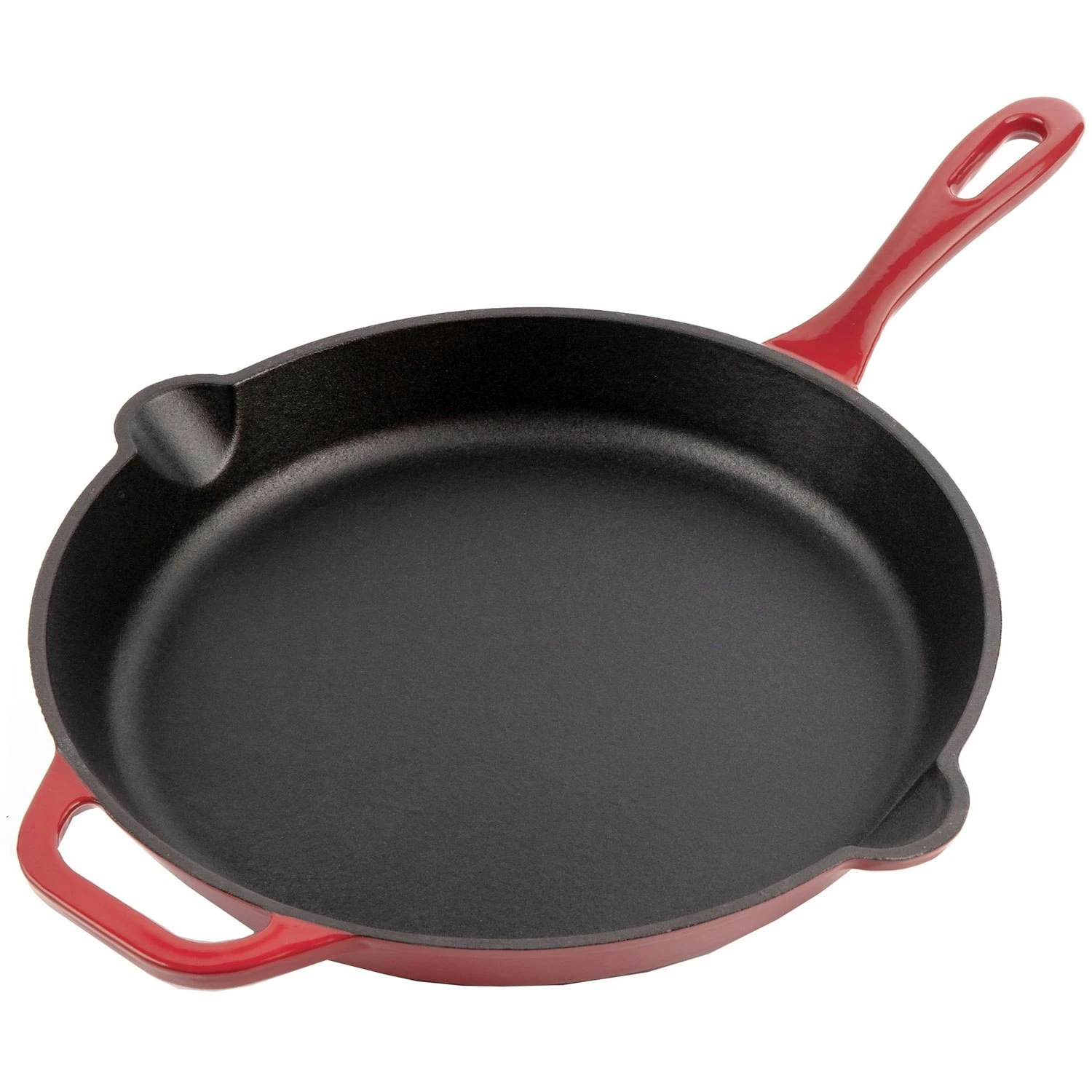 Gusseisen-Bratpfanne, Rot 3 Gusseisen-Bratpfanne, Rot