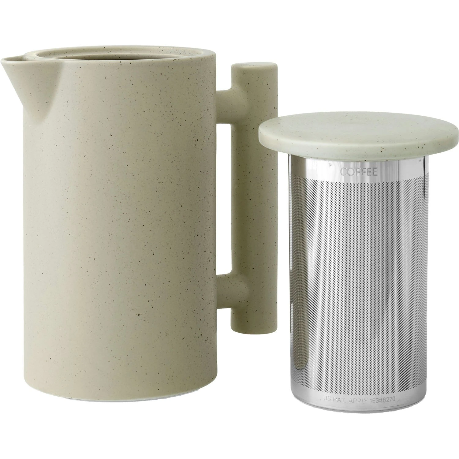 Menu Yana Brühkanne 1 L, Grau 4 Menu Yana Brühkanne 1 L, Grau – Bild 2