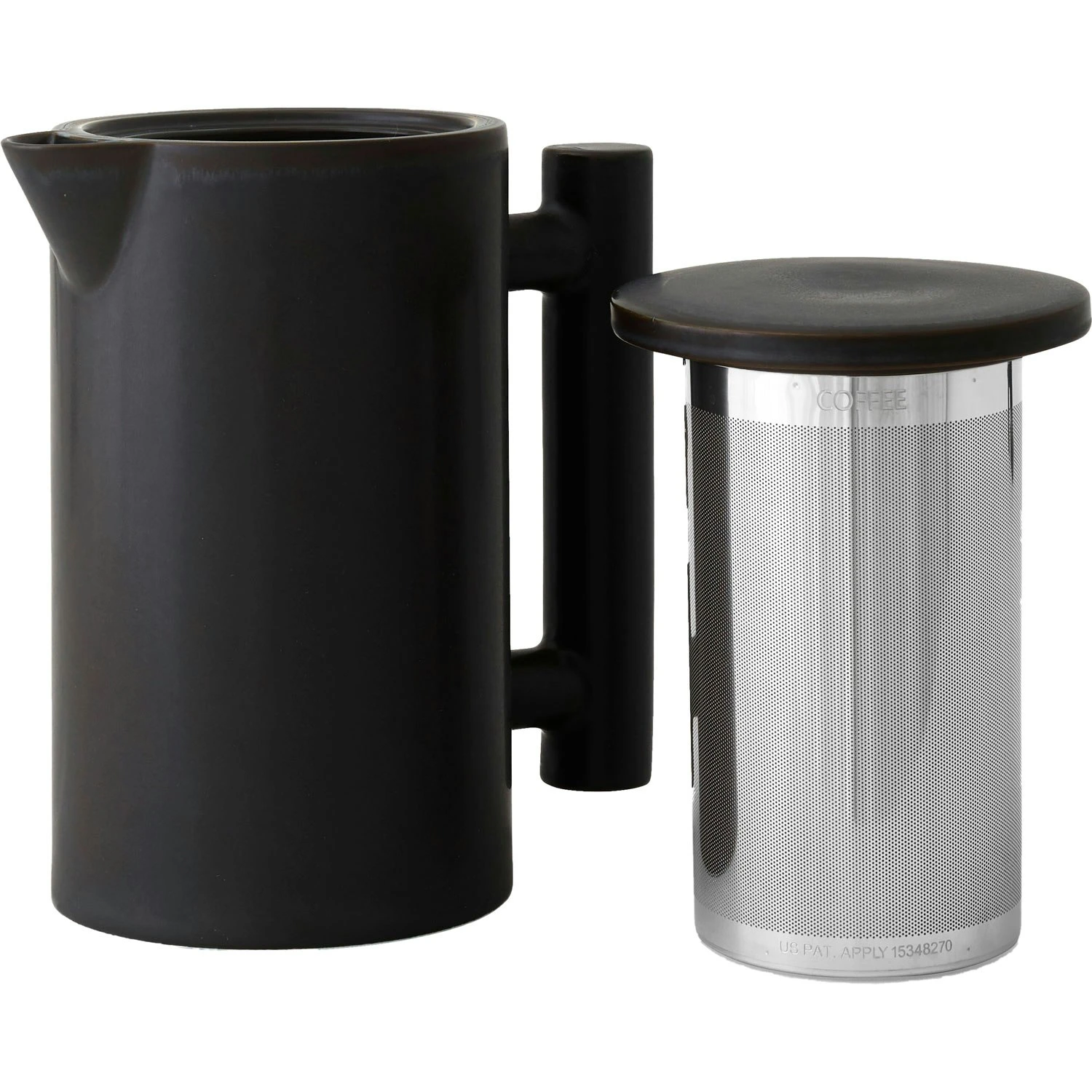 Menu Yana Brühkanne 1 L, Dunkelgrau 4 Menu Yana Brühkanne 1 L, Dunkelgrau – Bild 2