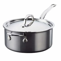 Meyer Hestan NanoBond Kasserolle Mit Deckel, 22 Cm/3,8 L