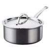 Meyer Hestan NanoBond Kasserolle Mit Deckel, 20 Cm/2,8 L