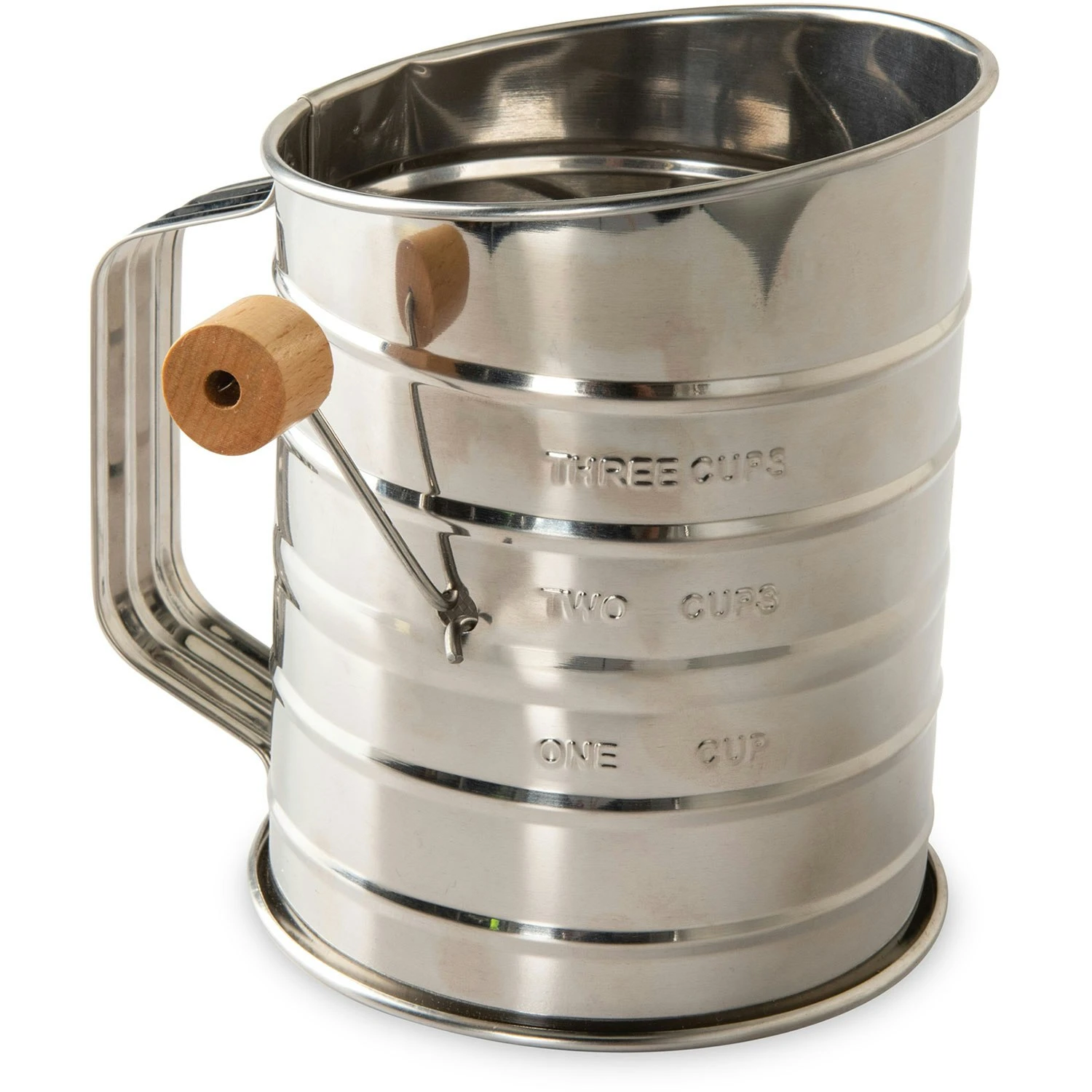 Nordic Ware Mehlsieb Mit Griff 3 Nordic Ware Mehlsieb Mit Griff