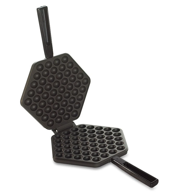 Nordic Ware Hong Kong Egg Waffle, Schwarz 3 Nordic Ware Hong Kong Egg Waffle, Schwarz