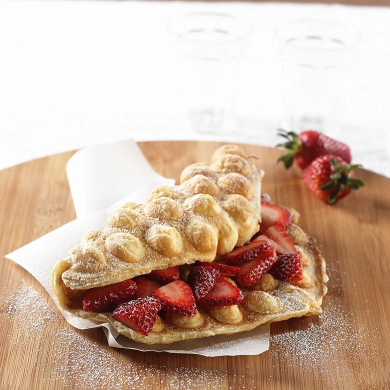 Nordic Ware Hong Kong Egg Waffle, Schwarz 4 Nordic Ware Hong Kong Egg Waffle, Schwarz – Bild 2