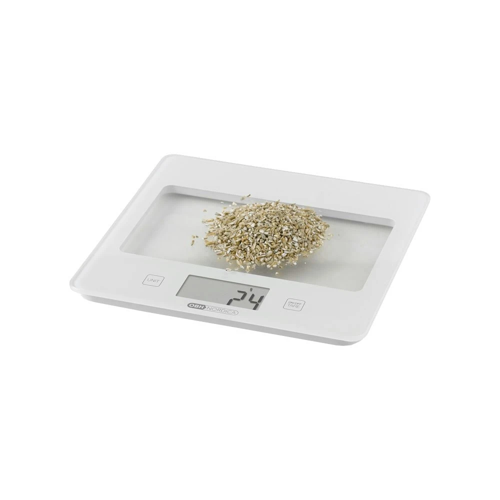 OBH Nordica Kitchen Scale, Pure White 3 OBH Nordica Kitchen Scale, Pure White