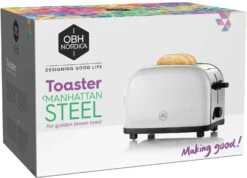 OBH Nordica Toaster Manhattan 2 Scheiben -Ausgewählte Küchengeschäfte obh nordica toaster manhattan 2 scheiben 4