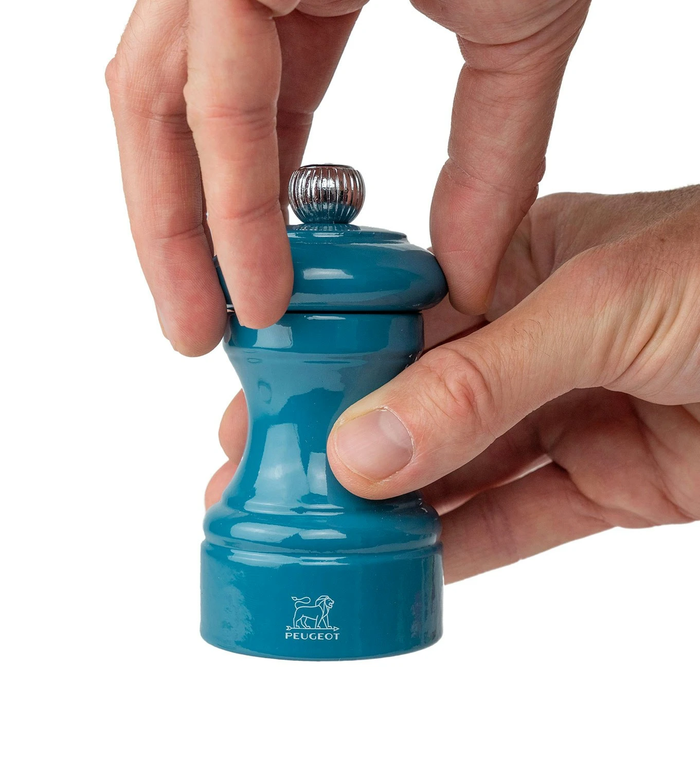Peugeot Bistrorama Pepper Mill Red Passion 10 Cm Pfeffermühle 10 Cm, Pacific Blue 4 Peugeot Bistrorama Pepper Mill Red Passion 10 Cm Pfeffermühle 10 Cm, Pacific Blue – Bild 2