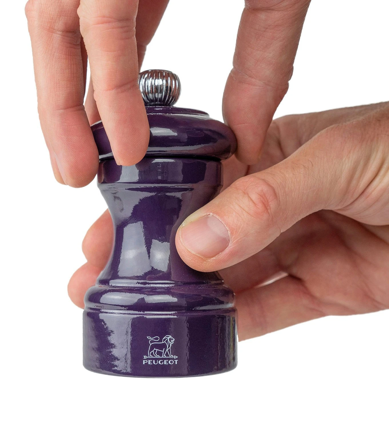 Peugeot Bistro Pfeffermühle 10 Cm, Eggplant 7 Peugeot Bistro Pfeffermühle 10 Cm, Eggplant – Bild 5