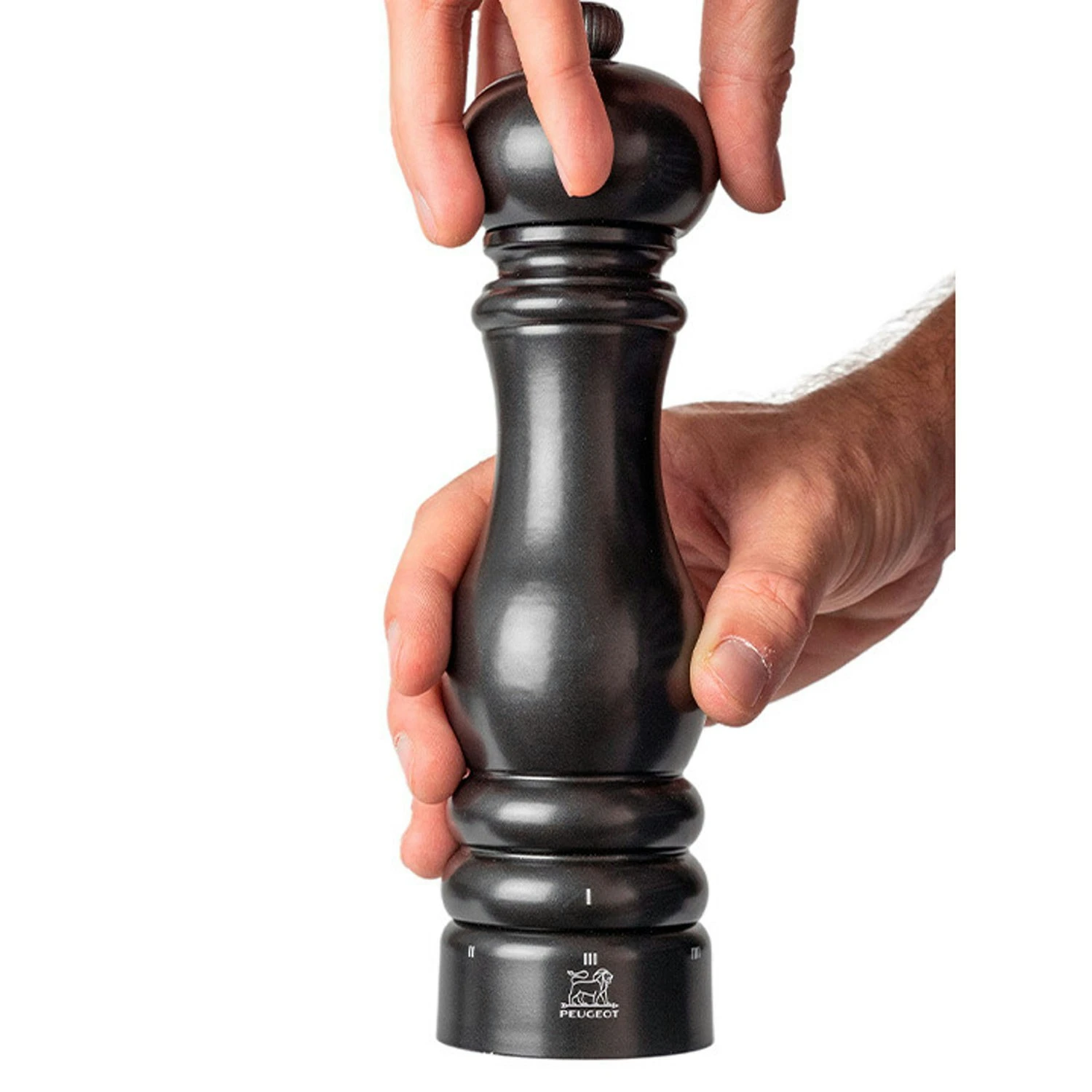 Peugeot Paris U'Select Pfeffermühle Satin Black, 22 Cm 4 Peugeot Paris U'Select Pfeffermühle Satin Black, 22 Cm – Bild 2