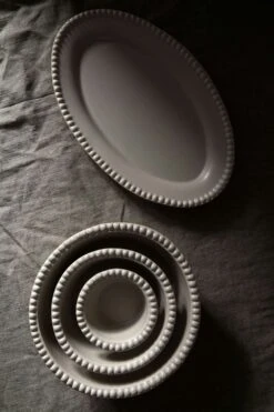 DARIA Schüssel, Sandfarben 23 Cm, Sand -Ausgewählte Küchengeschäfte potteryjo daria schussel 23 cm 15