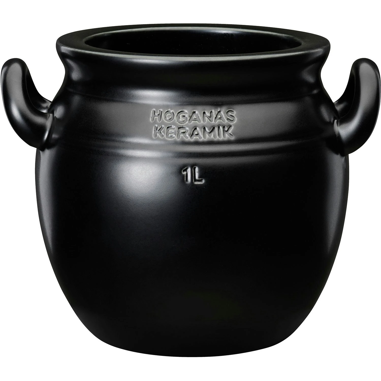 Rörstrand Höganäs Topf 1 L, Grau 4 Rörstrand Höganäs Topf 1 L, Grau – Bild 2